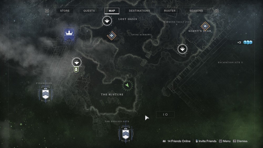Destiny 2 Simulated Cave Access Code